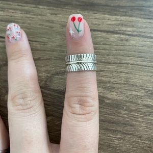 Sterling silver Indian ring